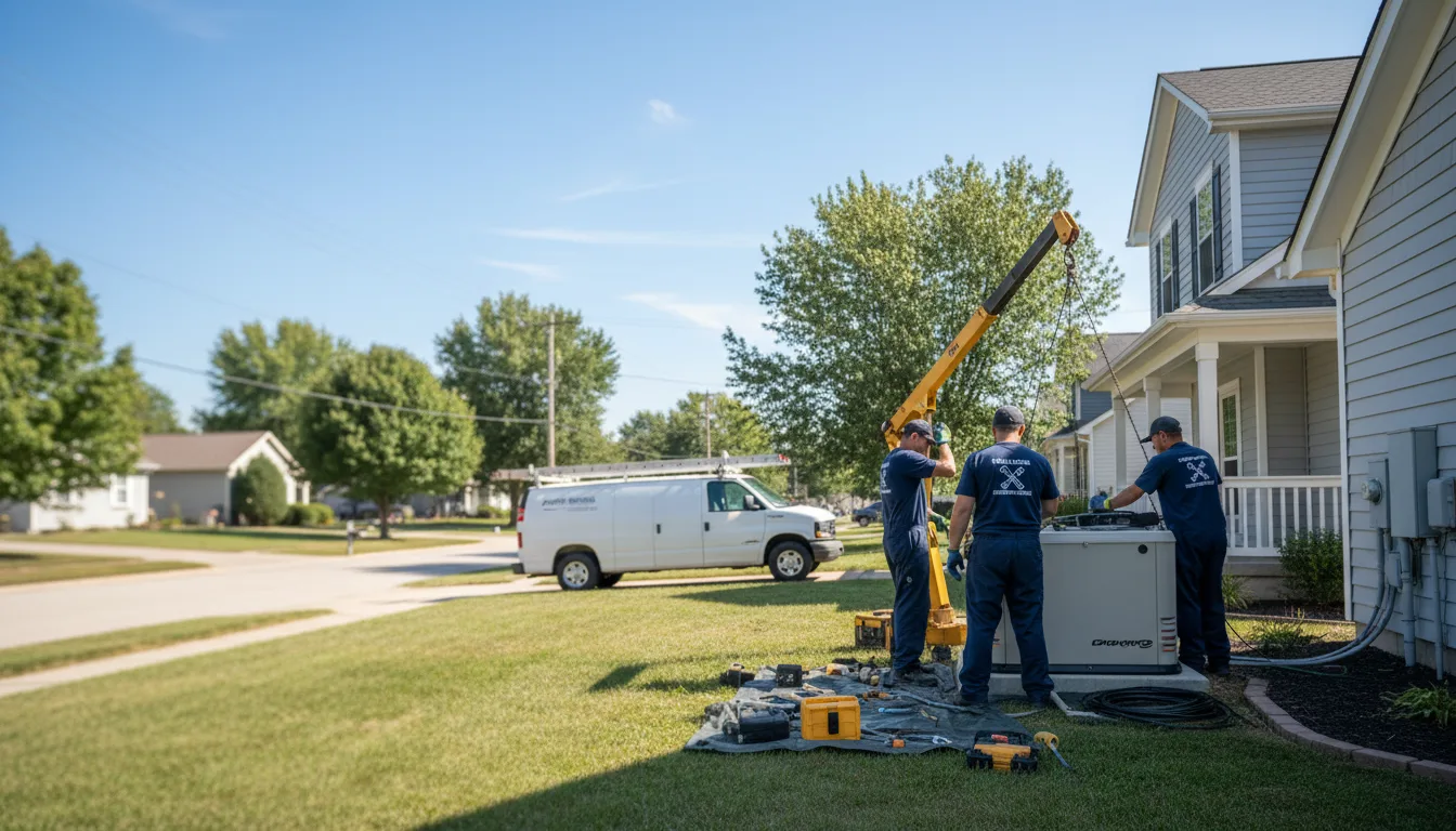 Generator Installation in Hitchita, OK near me